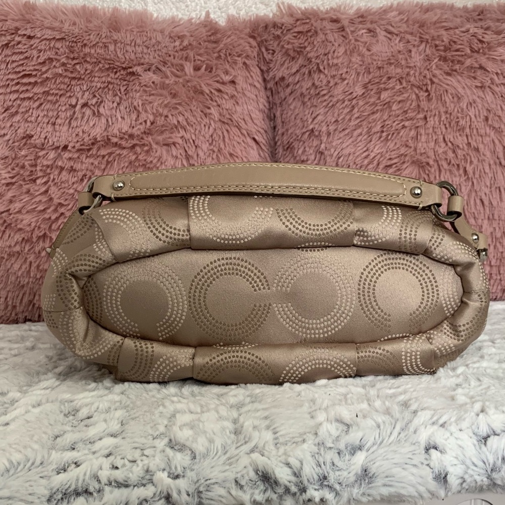 LIKE NEW✨Coach taupe Sophia satchel - Picture 4 of 8